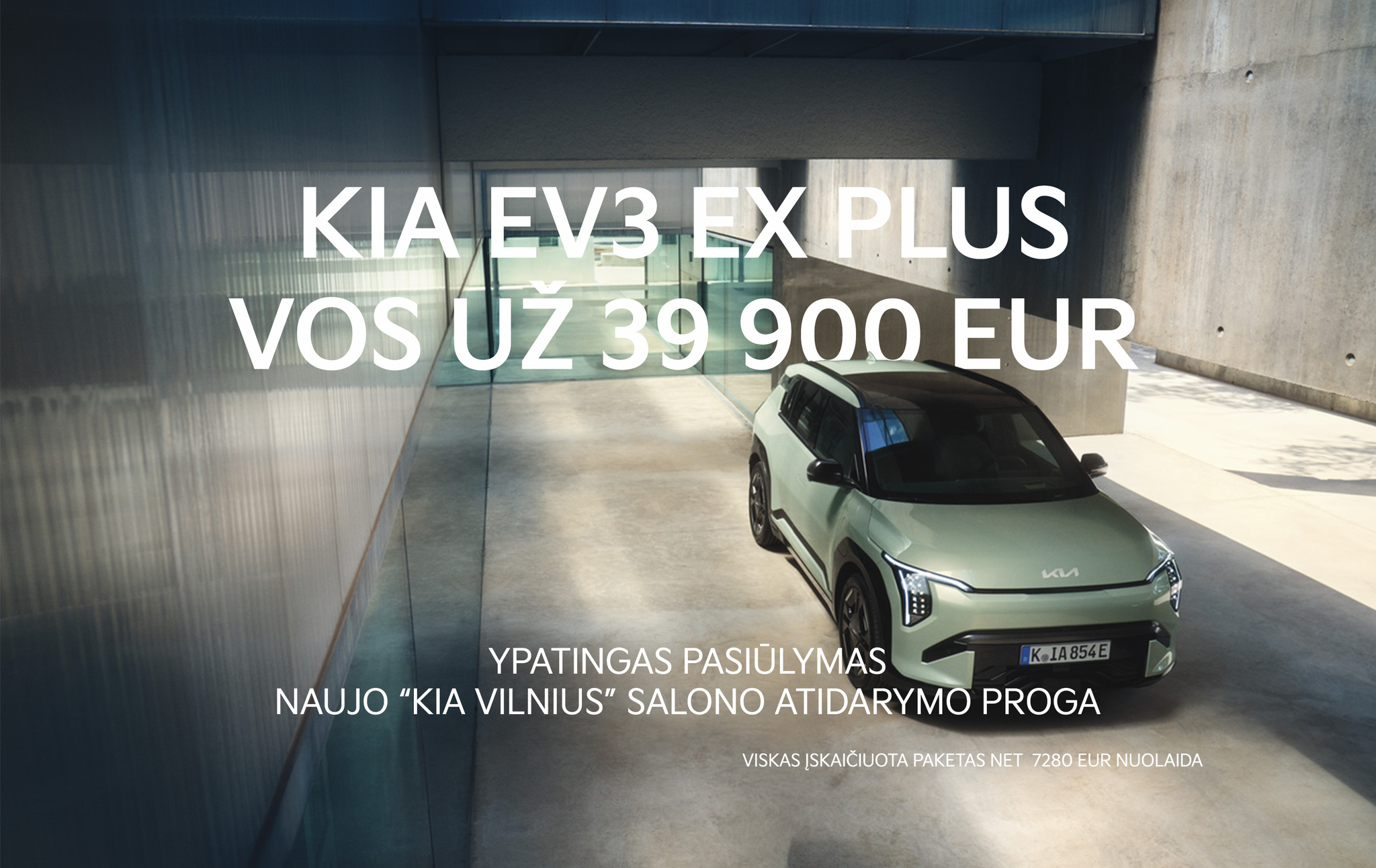 EV3 salono atidarymo proga