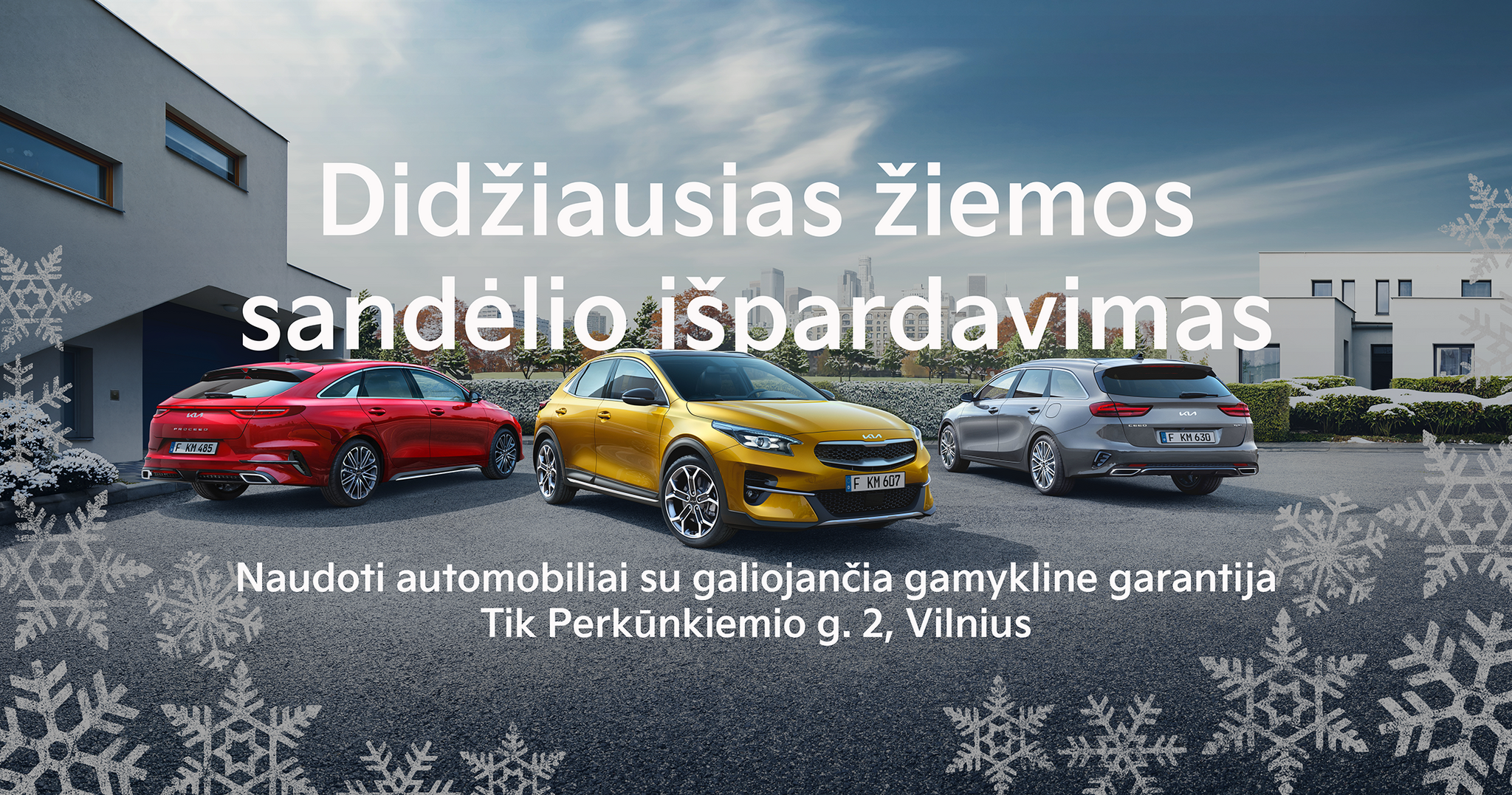 Naudotų automobilių sandėlio išpardavimas!